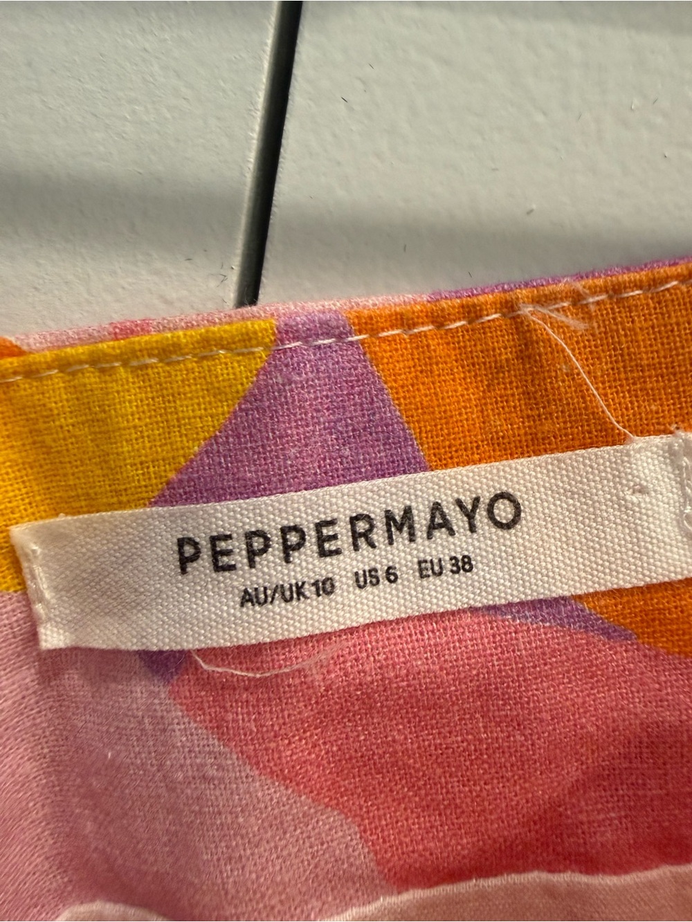 Peppermayo Sunday Spritz Linen Tube Dress - Picture 5 of 6